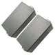 thumbnail image 2 of 2 piezas de plástico seldo Humbucker Pickup Cover para guitarra eléctrica Accs Yuyangstore Cubiertas de recogida de Humbucker, 2 of 6