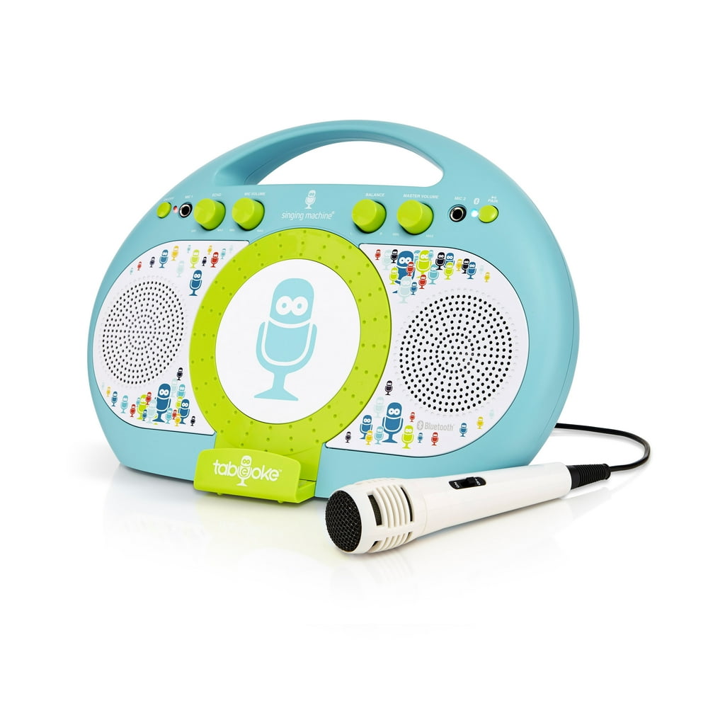 Singing Machine Tabeoke Portable Bluetooth Karaoke System, Compatible