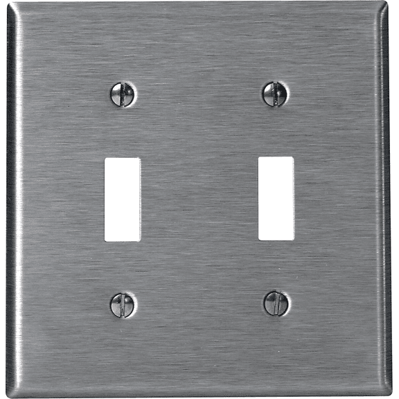 WALLPLAT STNDARD 2G STL (Pack of 1)