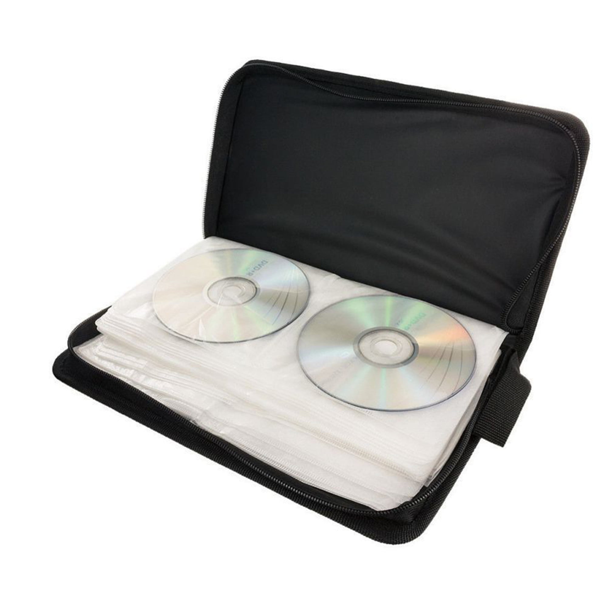 WIFORNT Large capacity 80 Sleeve CD DVD Disc Carry Case, Portable