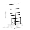 thumbnail image 2 of Jewelry Stand 6 Layer Detachable Desktop Makeup Stud Earrings Ring Bracelet Necklace Storage Display Rack, 2 of 12