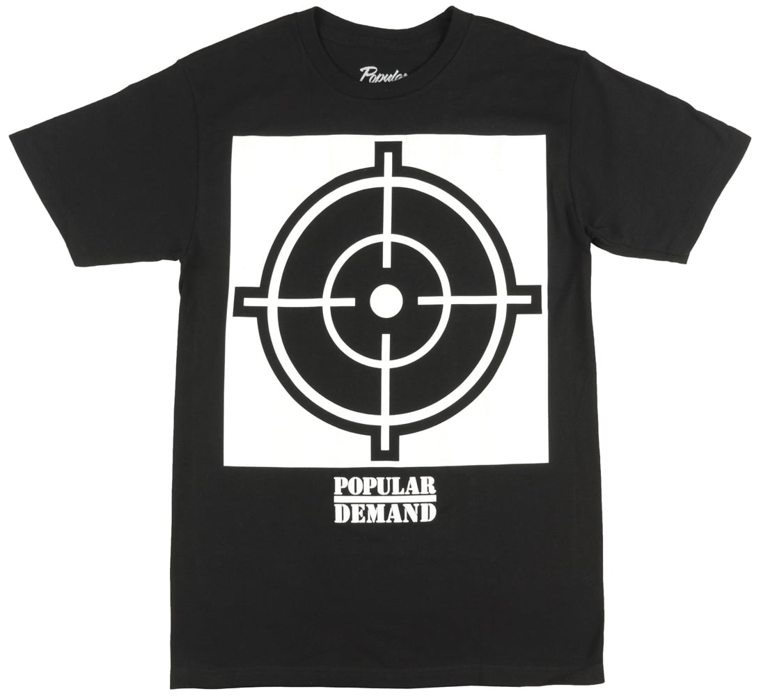 Popular Demand Hoops T-Shirt Streetwear White Top Mens