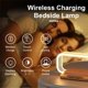 thumbnail image 3 of Soporte cargador inalámbrico LED con luz de escritorio y lámpara, soporte para teléfono móvil, estación de carga rápida para iPhone/Samsung/Xiaomi, 3 of 7