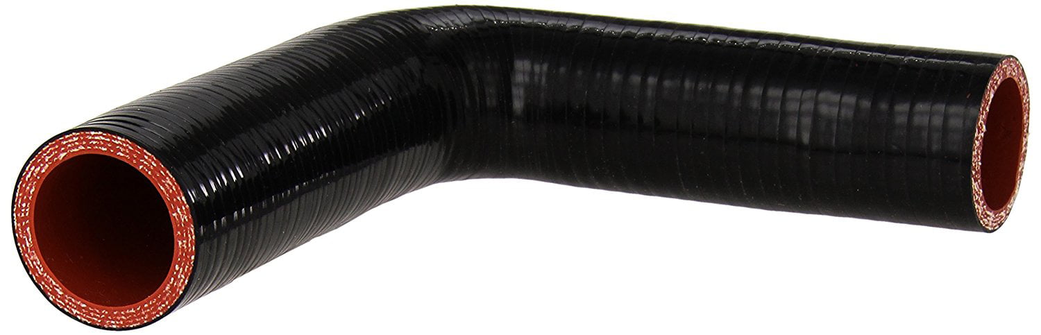 75 PSI Maximum Pressure 4 Leg Length on each side 1-1/4  1-3/8 ID HPS HTSER90-125-138-BLK Silicone High Temperature 4-ply Reinforced 90 degree Elbow Reducer Coupler Hose Black 