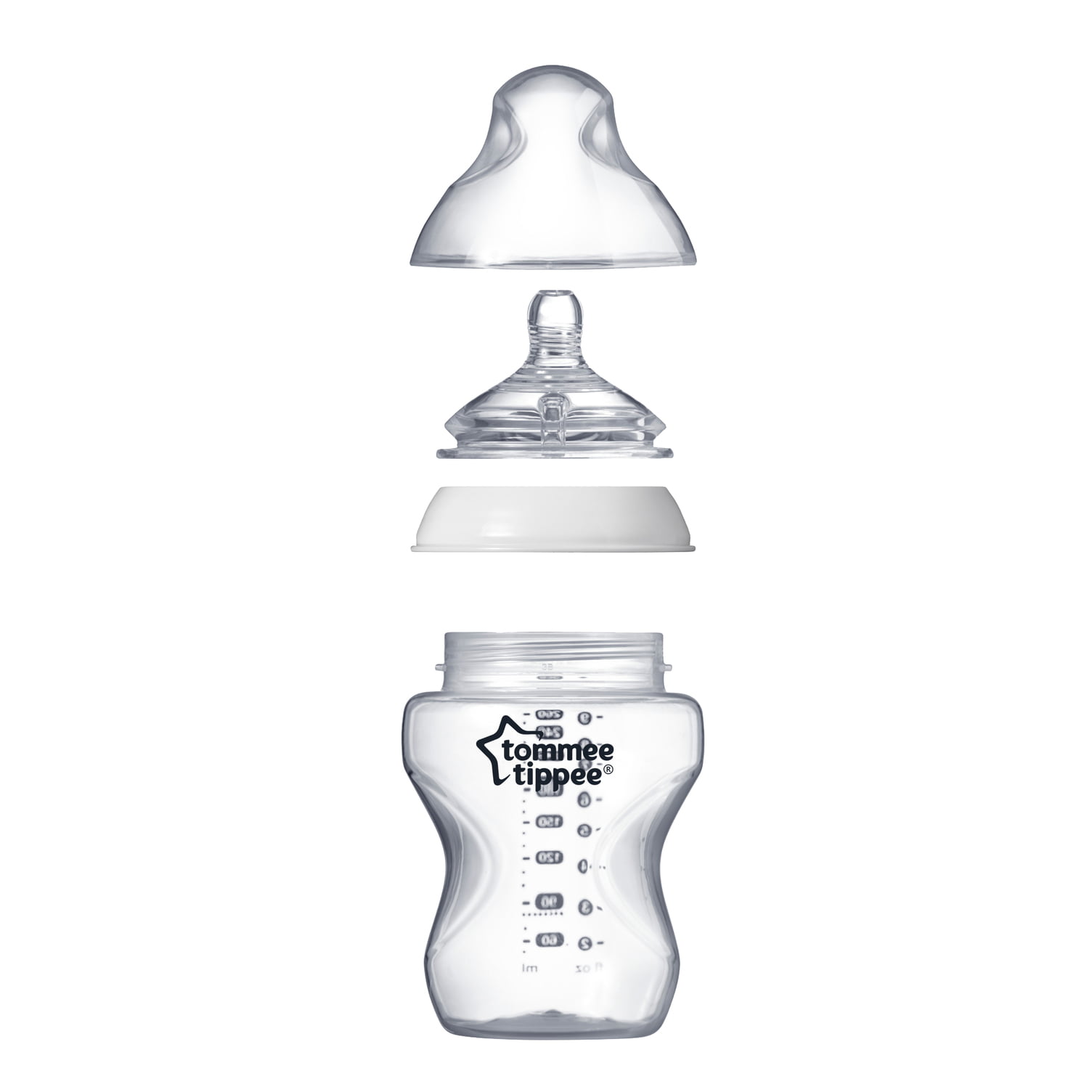 TOMMEE TIPPEE CLOSER TO NATURE BIBERON VERRE 250ML - Ours Bleu