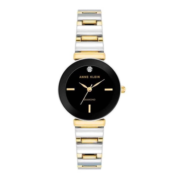 Anne Klein Classic Diamond Accented Bracelet Ladies Watch