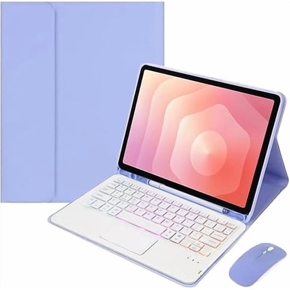 Keyboard Case for Samsung Tab A9 11'' SM-X210/X216/X218 Purple