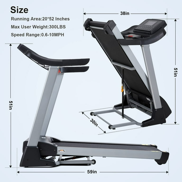 Walmart treadmill 350 pound weight capacity outlet