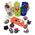 thumbnail image 2 of LLavero de PVC de goma para niños, colgante informal de recuerdo, dijes divertidos para zapatos, luminosos, se adapta al regalo del bebé, colgantes para fanáticos, 1 pieza, 2 of 4