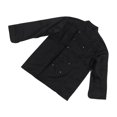 thumbnail image 3 of <p>Long Sleeve Chef Coat Kitchen Chef Coat Long Sleeve Stand Collar Chef Coat Men Women Kitchen Button Up Chef Uniform Jacket For Restaurant</p>, 3 of 7