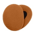thumbnail image 4 of Separate Ear Warm Cover,No Headband Ear Muff,Windproof Thermal Ear Gear,Soft Plush Warm Texture Outdoor Commute Cold Resistant Portable Comfortable Universal Ear Protection Accessory,Khaki,S-3.15'', 4 of 8