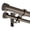 Dark Bronze-36-72", variant on Double Curtain Rod Antique Bronze 36-72" Window Drapery Use