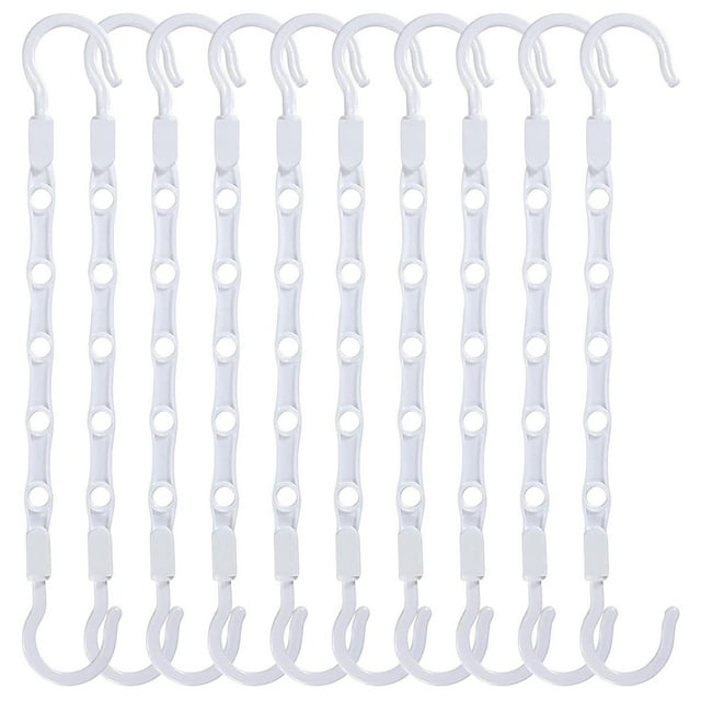 Fiudx Perchero Multifuncional, Perchero Giratorio Que Ahorra Espacio, Diseño de Material Abs Duradero, Almacenamiento de Ropa Antiarrugas, Ideal para Dormitorios y Apartamentos, Organizador de Armari