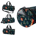 thumbnail image 3 of Christmas Tree All-Purpose Sports Bag for Gym, Basketball, and Yoga, 17.7 Inches with Interior Zipper Pocket, Large Capacity, 3 of 6