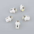 thumbnail image 4 of 10pcs T5 B8.5D Car Gauge LED Dashboard Instrument Panel Light Bulb White 12V, 4 of 8
