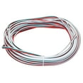 thumbnail image 1 of Unique Bargains 26 Gauge 3 Conductor Electrical Wire Tinned Copper Cable 49FT Stranded Wire for LED Strips Lamps Residential Wiring, 1 of 5