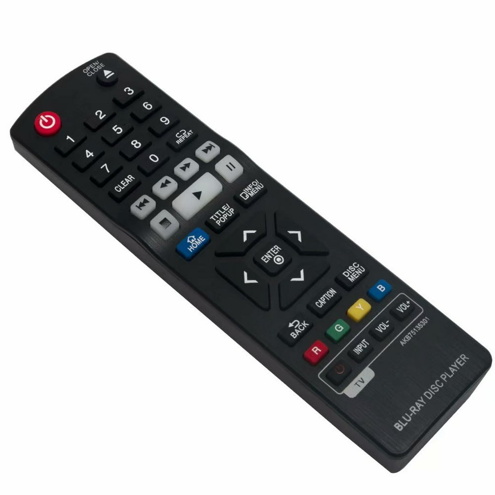 New Remote replacement AKB75135301 for LG DVD/BluRay Disc Player UP970