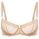 thumbnail image 4 of Sostén DOBREVA 38F Beige de Encaje con Aros Balconette Talla Grande, 4 of 6