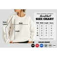 thumbnail image 7 of Moonlight Apparel Embroidered Absolutely Not Sweatshirt for Women Minimalist Text Casual Crewneck Pullover, 7 of 7