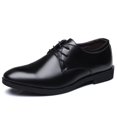 thumbnail image 4 of Zapatos de cuero para hombre de primavera y verano, zapatos casuales formales de tendencia empresarial, zapatos para hombre, 4 of 4