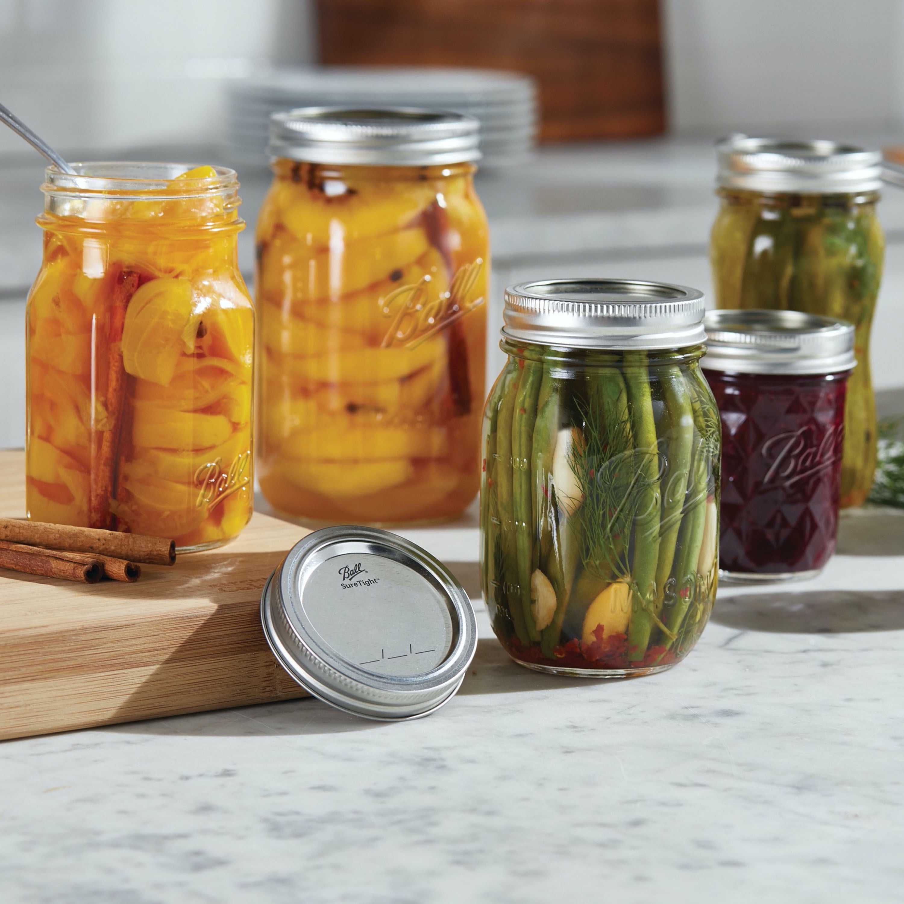 Ball 1 Quart Wide Mouth Mason Canning Jar (12-Count) - Farr's Hardware