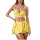 thumbnail image 1 of Conjunto de Bikini de Cintura Alta para las Mujeres Correas Ajustables Set de Dos Piezas sin Espalda, Silueta de Corte Alto Sexy, 1 of 5