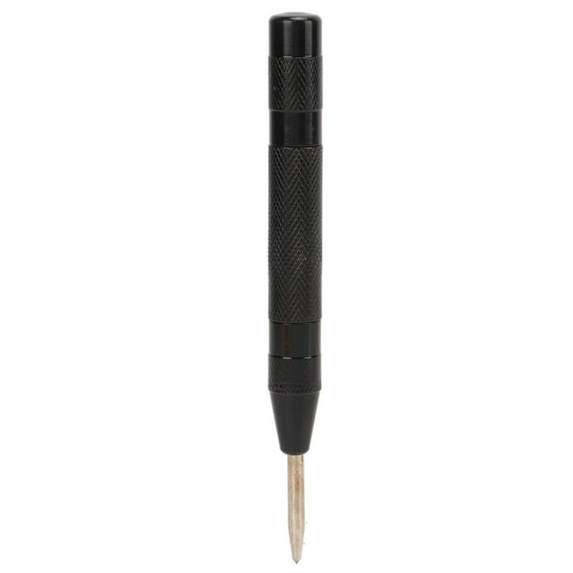 Poinçon en Métal, Structure en Acier Centre Automatique Punch Positionneur Tension Réglable pour PVC Positionnement en Plastique pour le Positionnement de la Plaque d'Acier Cuivre, Noir