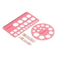 thumbnail image 2 of Sizing Nipple Rulers Set Flange Measurement Tool Silicone Soft For  Round And Rectangle Breastfeeding Gift For New Mothers, 2 of 8