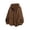 Brown, variant on VBVC Men's Oversized Plaid Hooded Button Down Shirt,Long Sleeve Drawstring Hoodie Blouse For Men,Blue,S-3XL
