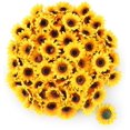 thumbnail image 1 of 200 Piezas De Simulación De Girasol Cabeza De Seda Tela Amar Levamdar YQ-1539, 1 of 6