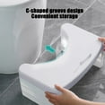 thumbnail image 5 of SLYNSHome Toilet Stools for Pooping - 6.3X9X14.4 inch - Detachable - Non-Slip - Toilet Squat Stool Toilet Poop Bench for Fits All Toilets (Gray), 5 of 9