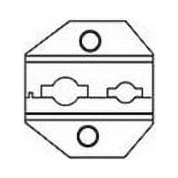 Pro'sKit 300-070 Lunar Series Die Set for Insulated Flag Terminals, 1.5 mm² - 2.5 mm² Crimp Size