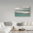 thumbnail image 2 of Trademark Fine Art 'Gilded Storm I Teal Grey' Canvas Art by Chris Paschke, 2 of 3