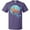 Purple, variant on Inktastic Fort Lauderdale, Florida Swimming Sea Turtle with Bubbles T-Shirt