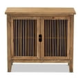 thumbnail image 3 of Bowery Hill Armoire de Rangement Transitionnelle à 2 Portes en Bois avec Broche en Chêne Moyen, 3 of 9