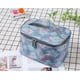 thumbnail image 4 of Cosmetic Storage Bag Women's Cosmetic Bag Travel Storage Bag For Cosmetic Case/Organizer/Toiletry Bag, Blue Flamingo, 4 of 5