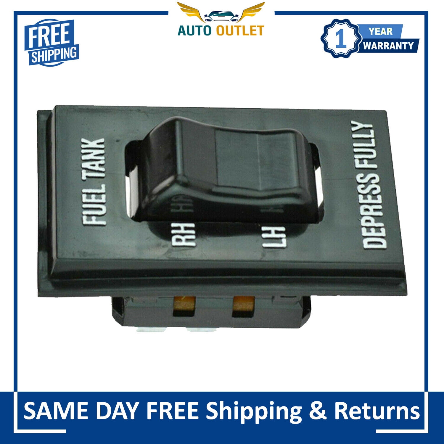 New Fuel Gas Tank Selector Switch Dash Mounted For 19811992 Chevy GMC