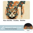thumbnail image 2 of Cat Office Rug Door Carpet Indoor Rugs Polyester Non-Slip Machine Washable, 2 of 6