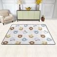 thumbnail image 3 of SKYSONIC Cute Animal Donuts Lightweight Carpet Mats Area Soft Rugs Floor Mat Doormat Decoration for Rooms Entrance 36x24 inch, 3 of 6