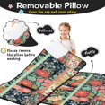 thumbnail image 3 of Pioneer Flower Floral Print Pattern Toddler Nap Mats for Kids Preschool,Sleeping Mat Bag or Kids,Toddler Sleeping Bag,Toddler Nap Mat or Daycare, 3 of 6