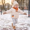 thumbnail image 6 of Abcomgle Girls Winter Jackets Size 6 Cute Bear Ears Hooded Baby Boys' Outerwear Jackets & Coats Lightweight Puffer Padded Light Jacket for Boys Winter Warm Boys Winter Coat, 6 of 6