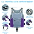 thumbnail image 6 of Koorium Kids Swim Vest Life Jacket Youth,Lightweight Flotation Vest with Adjustable Buckles,Front Pocket,Reflective Strips,Floaties for Swimming,Kayaking,Boating,Fit for 50-125 lbs, 6 of 8