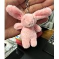 thumbnail image 1 of Stuffed Animals Cute Cartoon Rabbit Keychain Love Pompom Trinket Toy Girl Bag Car Keychain Mobile Phone Pendant Jewelry Gift, 1 of 7