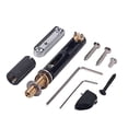 thumbnail image 2 of 4X Noir 5 Cordes Kit de Ponts Ronds Sans Tête Accessoires de Guitare, 2 of 6