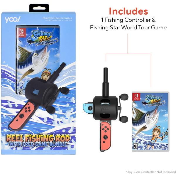 [New Upgrade] Fishing Rod For Nintendo Switch,fishing Game Accessories Compatible With Nintendo Switch Legendary Fishing - Nintendo Switch Ace Angler/