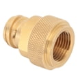 thumbnail image 4 of Heaveant CO2 Cylinder Adapter, Brass Soda Cylinder Adapter CO2 Tank Conversion Connector with Wrench Accessory Gold, 4 of 8