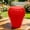 Red, variant on WRXELAN 13.39-inch Red Strawberry Stool (Side View), Strawberry Side Table Garden Sculpture, Indoor and Outdoor Decor