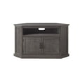 thumbnail image 2 of Martin Svensson Home Rustic Corner TV Stand, Grey, 2 of 2