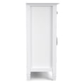thumbnail image 4 of Simpli Home Connaught 51 inch Wide Solid Wood Traditional Entryway Storage Cabinet in White, 4 of 13