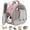 Pink, variant on Guinea Pig Backpack, Space Capsule Bubble Window Small Animal Backpack for Guinea Pig, Bird Bunny Rabbit